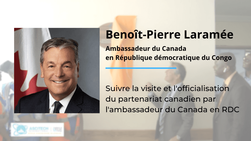 Officialisation du partenariat canadien par l’ambassadeur du Canada en RDC