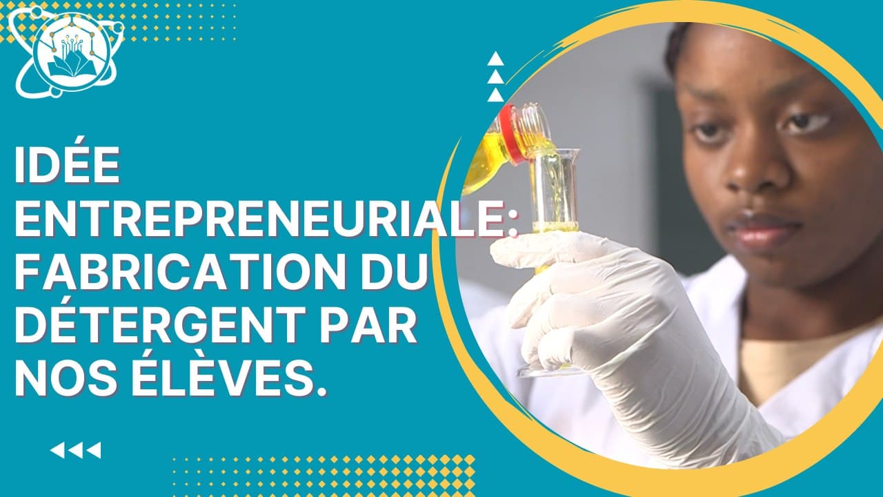 Des élèves du secondaire de l’Ascitech font des expériences labos et produisent des détergents
